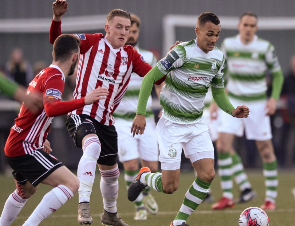 shamrock-rovers-vs-derry-city-tip-bong-da-30-6-2018 2