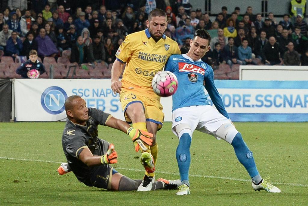 Tip bóng đá trận Napoli vs Frosinone ngày 8/12/2018