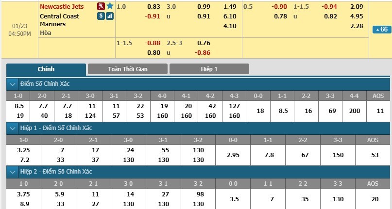 tip-keo-bong-da-ngay-23-01-2019-newcastle-jets-vs-central-coast-mariners