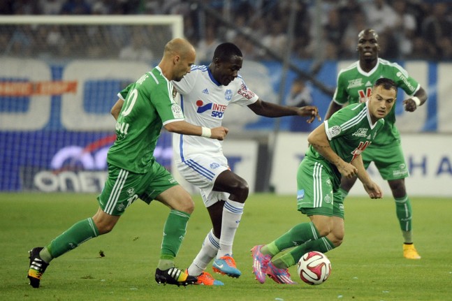 FOOTBALL : Marseille vs Saint Etienne - Ligue 1 - 28/09/2014