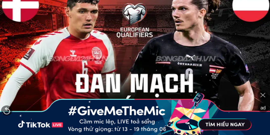 Nhận định bóng đá Đan Mạch vs Áo 1:45 ngày 14/6 – UEFA Nations League (Kate)