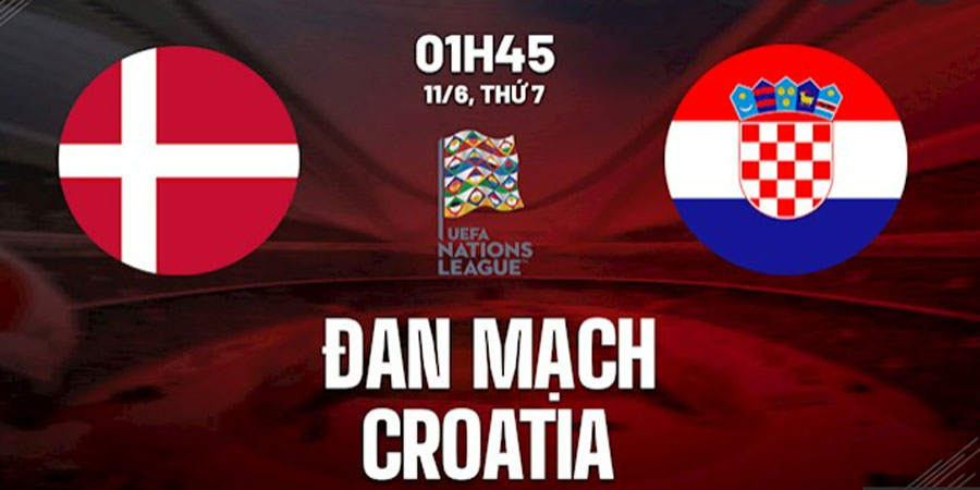 Nhận định bóng đá Đan Mạch vs Croatia 01:45 ngày 11/6 – UEFA Nations League (Kate)