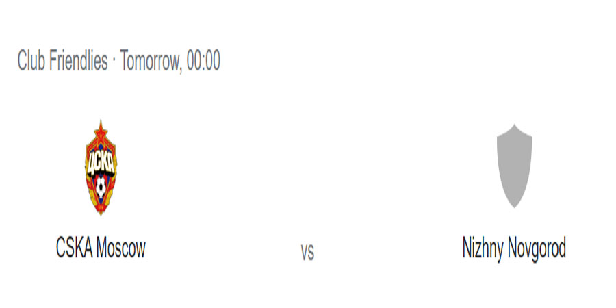 Nhận định bóng đá CSKA Moscow – FK Nizhny Novgorod 00:00 ngày 5/7 – Giao Hữu Quốc Tế (Kate)