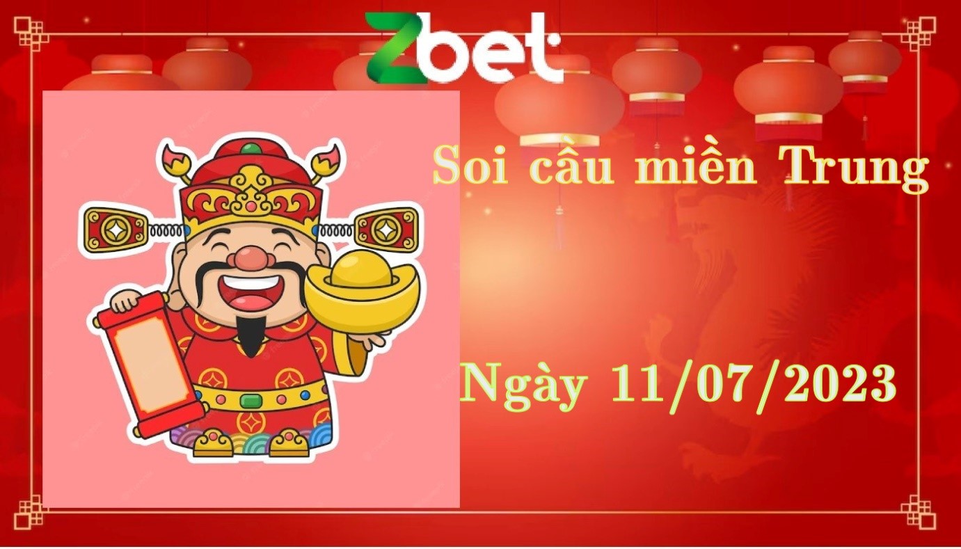 Zbet soi cầu Miền Trung, Thứ Ba ngày 11/07/2023 - XSMT