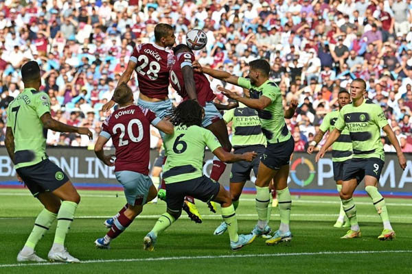 Thành tích thi đấu gần đây của West Ham và Manchester City