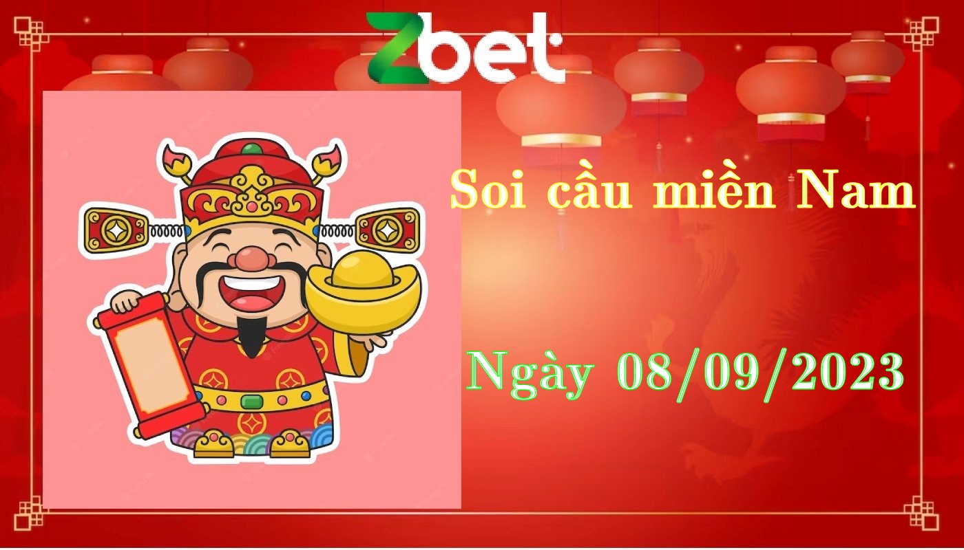 Zbet Soi Cầu Miền Nam, Thứ Sáu ngày 08/09/2023 - XSMN