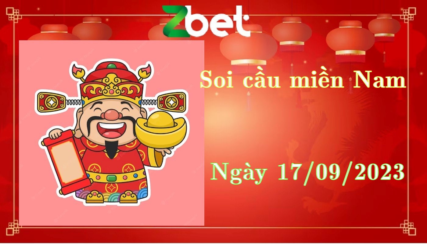 Zbet Soi Cầu Miền Nam, Chủ Nhật ngày 17/09/2023 - XSMN