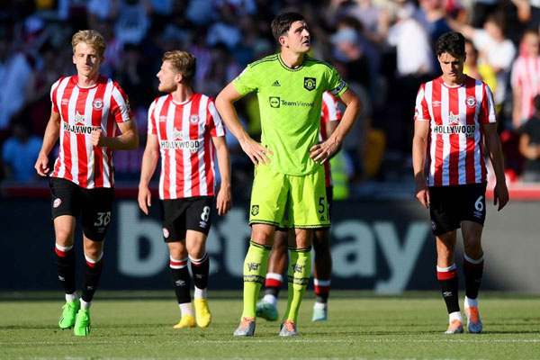 Thành tích thi đấu gần đây của Manchester Utd và Brentford