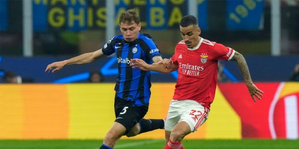 Thành tích thi đấu gần đây của Inter Milan và Benfica