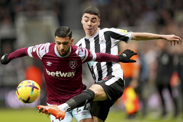 Thành tích thi đấu gần đây của West Ham vs Newcastle