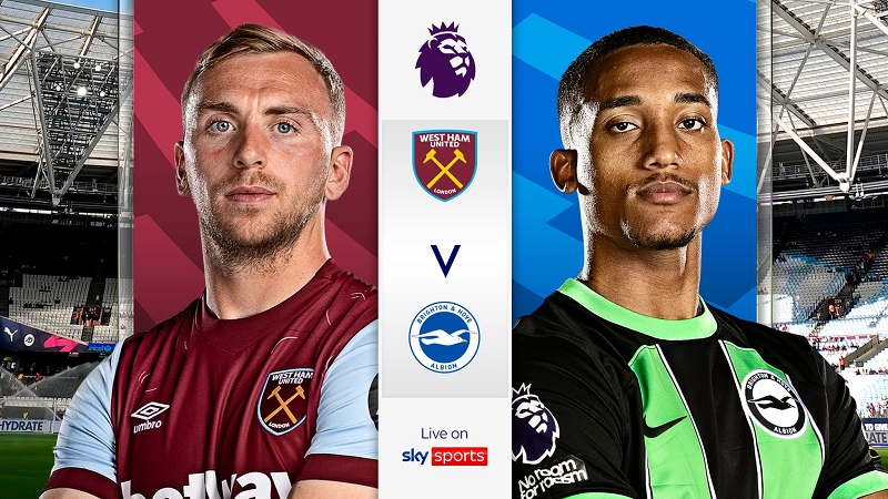 Tổng hợp kết quả nhận định trận đấu West Ham vs Brighton 