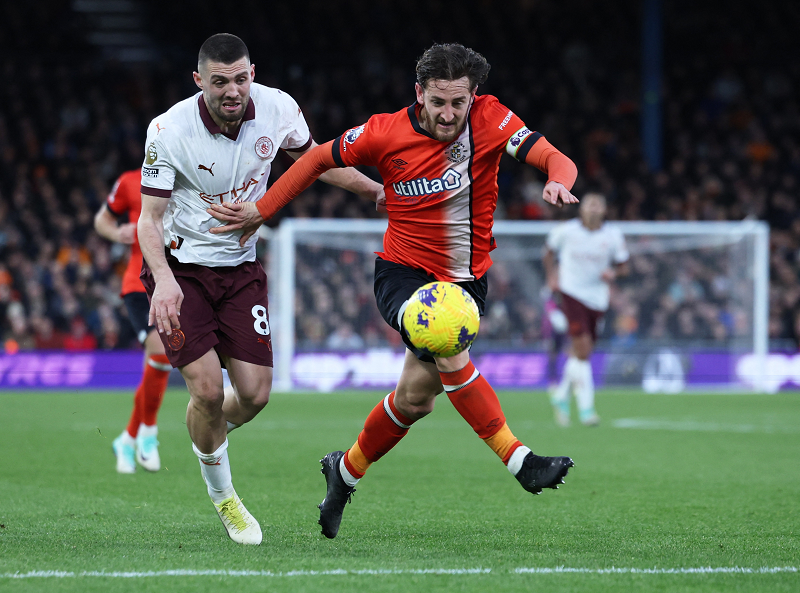 Tổng hợp kết quả nhận định trận đấu Luton Town vs Manchester City 