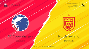 Tip kèo bóng đá trận FC Copenhagen vs Nordsjaelland, 01h00 ngày 27/02/2024