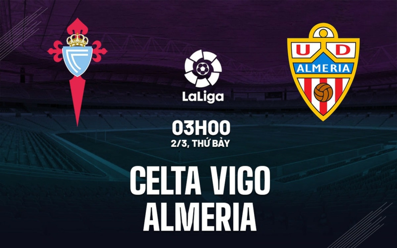 Soi kèo nhà cái Celta Vigo vs Almeria – La Liga – 02/03/2024