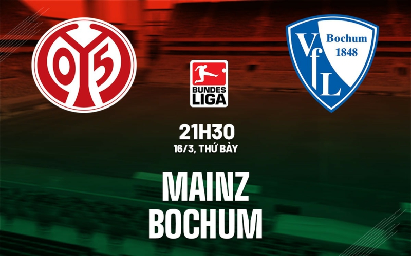 Soi kèo nhà cái Mainz vs Bochum – Bundesliga – 16/3/2024