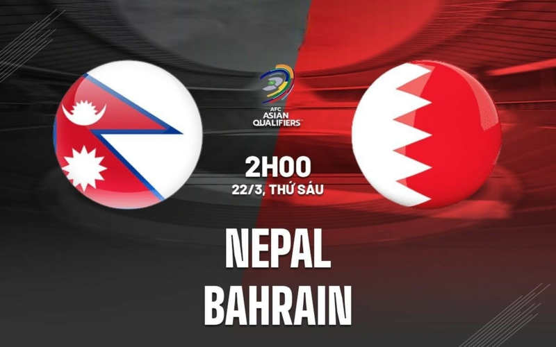 Soi kèo nhà cái Nepal vs Bahrain – Vòng loại World Cup khu vực Châu Á – 22/3/2024