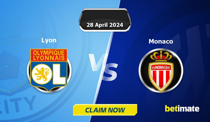 Tip kèo bóng đá trận Lyon vs Monaco uk88