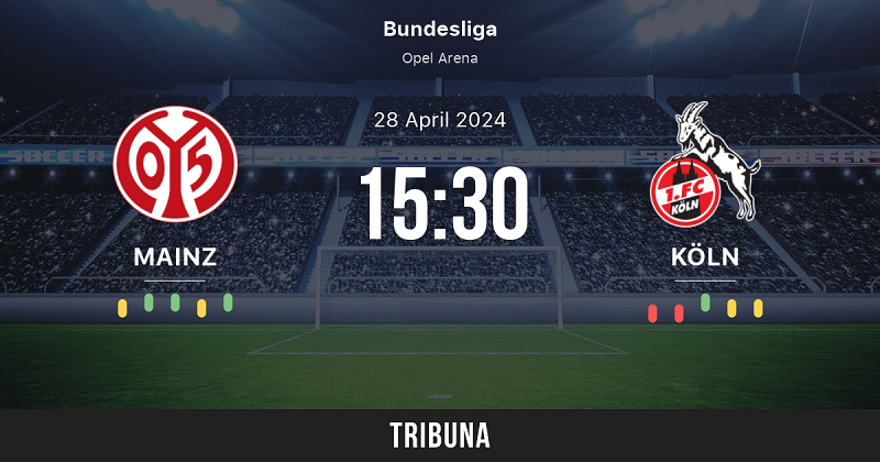 Tip kèo bóng đá trận Mainz 05 vs Koln uk88