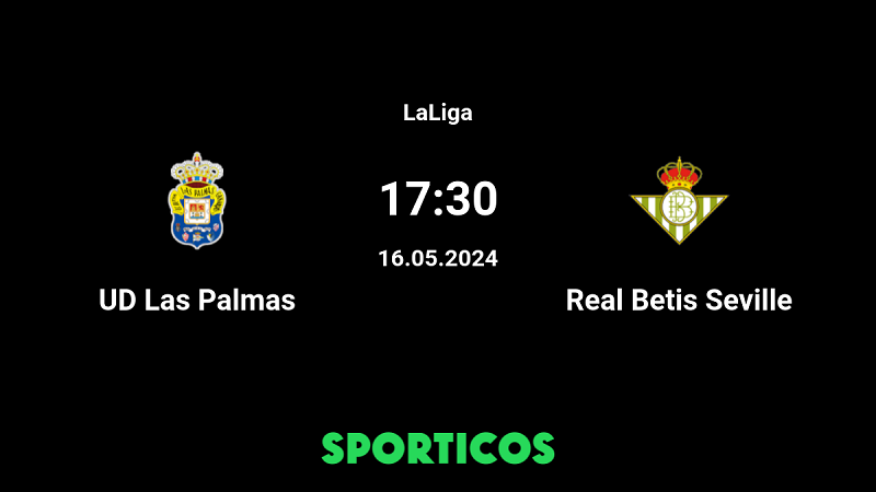 Nhận định trận đấu Las Palmas vs Real Betis uk88