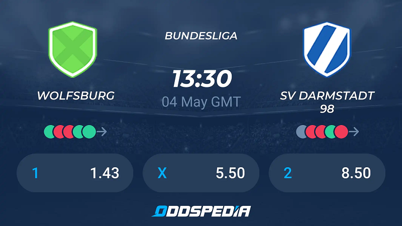 Nhận định trận đấu Wolfsburg vs SV Darmstadt 98 uk88