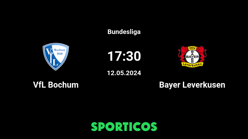 Tip kèo bóng đá trận Bochum vs Bayer Leverkusen uk88