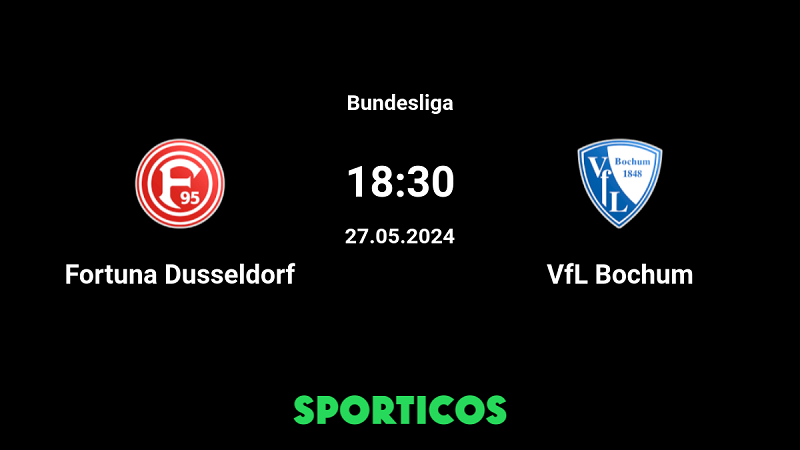 Tip kèo bóng đá trận Fortuna Dusseldorf vs Bochum uk88