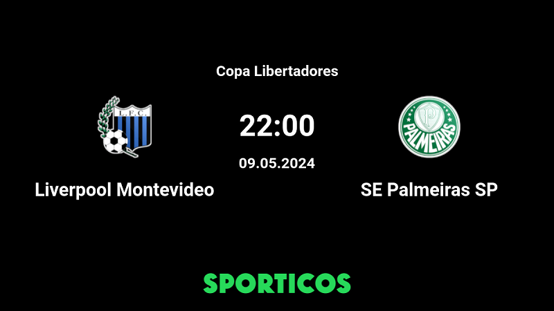 Tip kèo bóng đá trận Liverpool Montevideo vs Palmeiras SP uk88