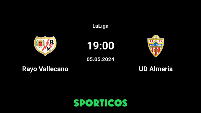 Tip kèo bóng đá trận Rayo Vallecano vs Almeria uk88