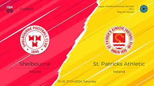 Tip kèo bóng đá trận St Patricks Athletic vs Shelbourne, 01h45 ngày 21/05/2024