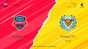 Tip kèo bóng đá trận Suwon FC vs Daegu uk88