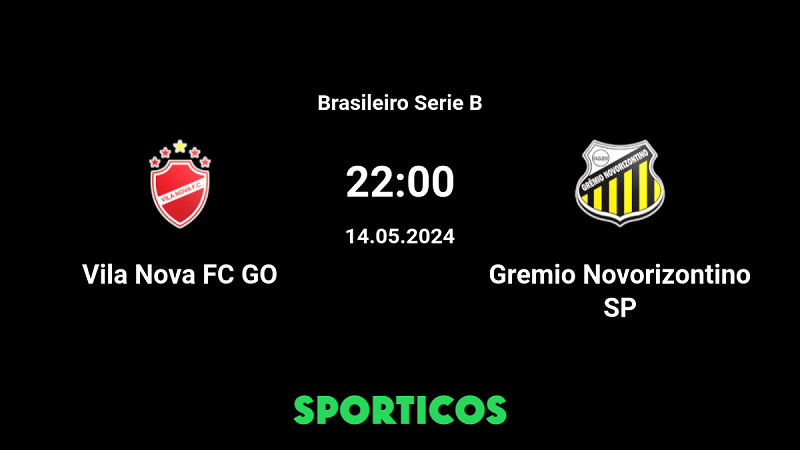 Tip kèo bóng đá trận Vila Nova GO vs Novorizontino uk88