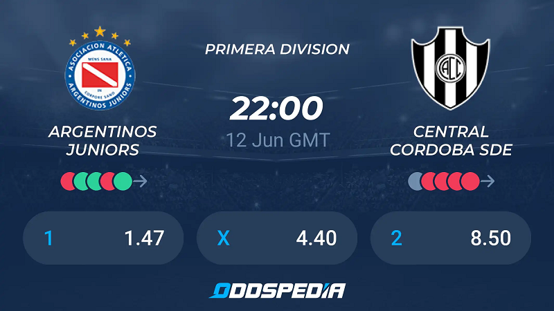 Nhận định trận đấu Argentinos Juniors vs Central Cordoba uk88