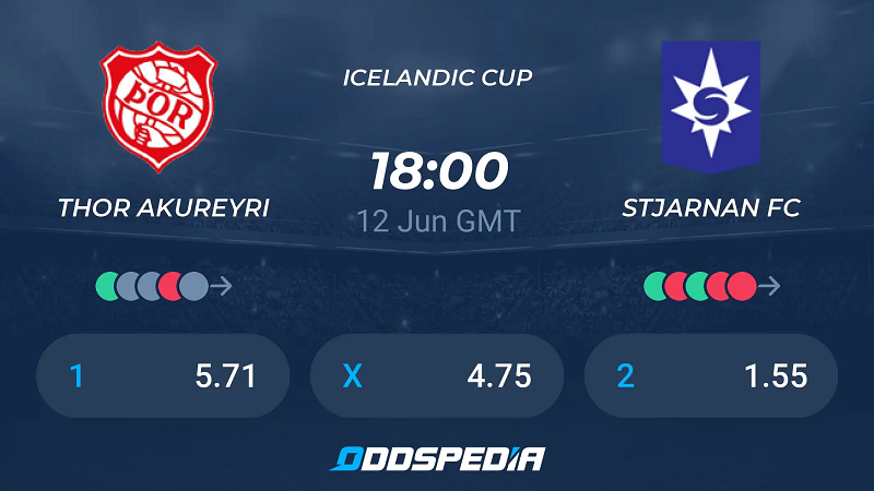 Nhận định trận đấu Thor Akureyri vs Stjarnan uk88