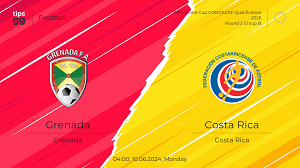 Tip kèo bóng đá trận Grenada vs Costa Rica, 04h00 ngày 10/06/2024