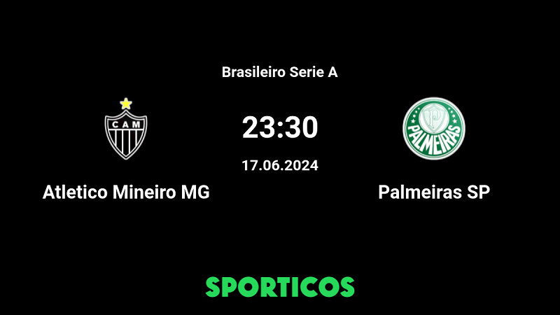 Tip kèo bóng đá trận Atletico Mineiro vs Palmeiras SP uk88