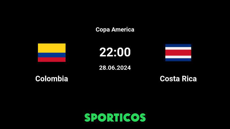 Tip kèo bóng đá trận Colombia vs Costa Rica uk88