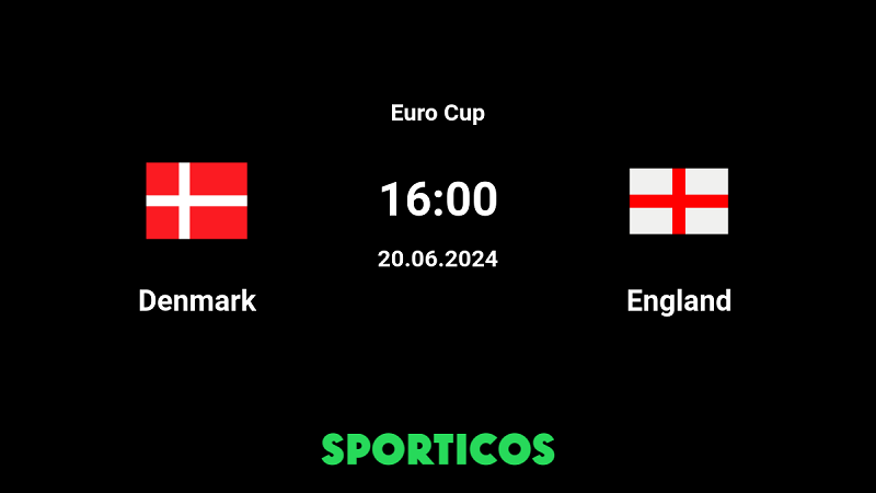 Tip kèo bóng đá trận Denmark vs England uk88