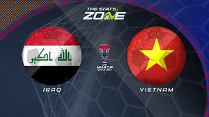 Tip kèo bóng đá trận Iraq vs Vietnam uk88