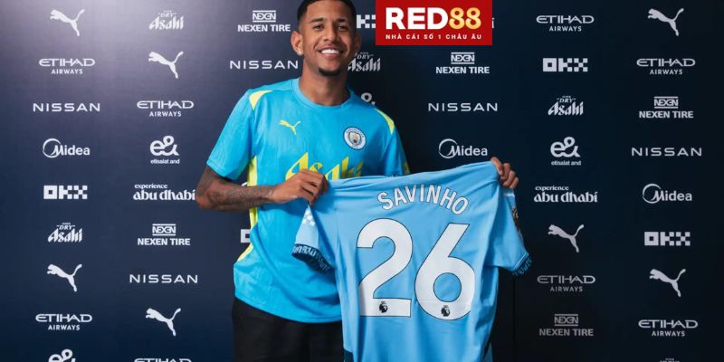 Man City chiêu mộ xong Savinho