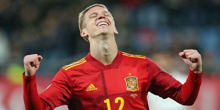 Cầu thủ Dani Olmo ghi bàn thắng ấn định tỷ số Tây Ban Nha 4-1 Georgia