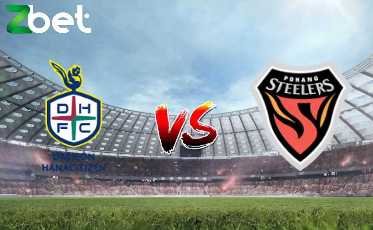 Nhận định soi kèo Daejeon vs Pohang Steelers, 17h00 21/07/2024 – VĐQG Hàn Quốc