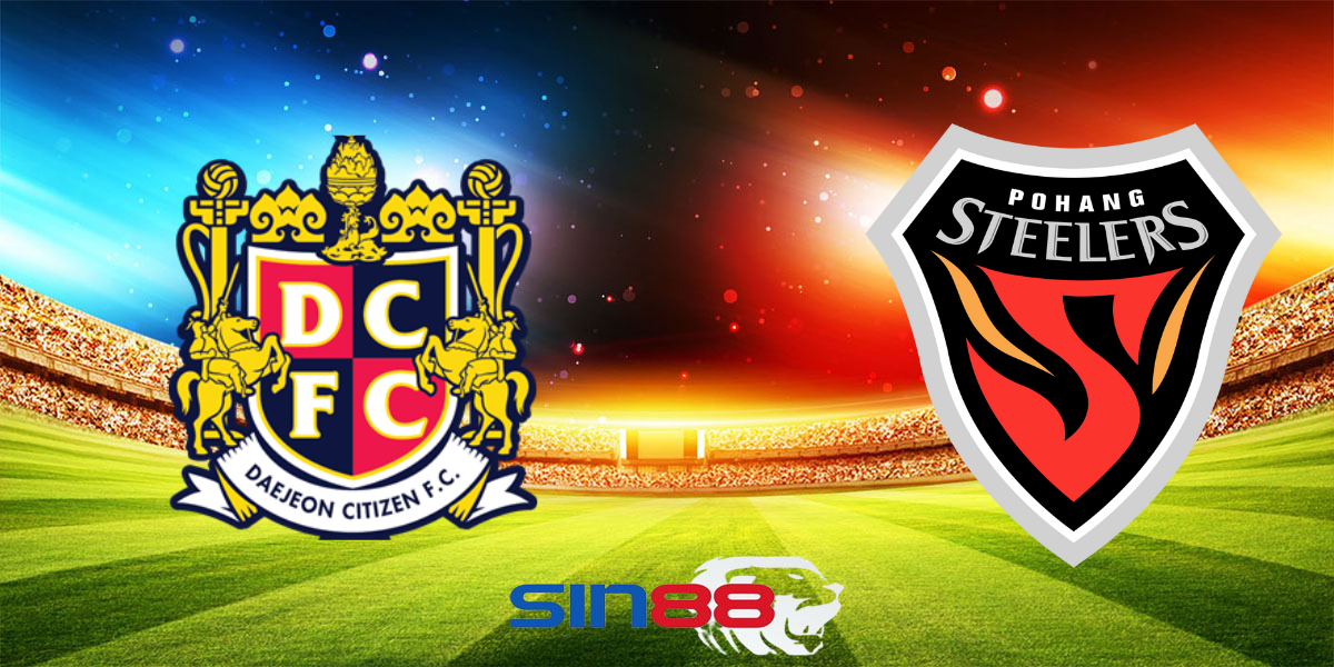 Nhận định bóng đá Daejeon - Pohang Steelers 17h00 ngày 21/07/2024 – VĐQG Hàn Quốc