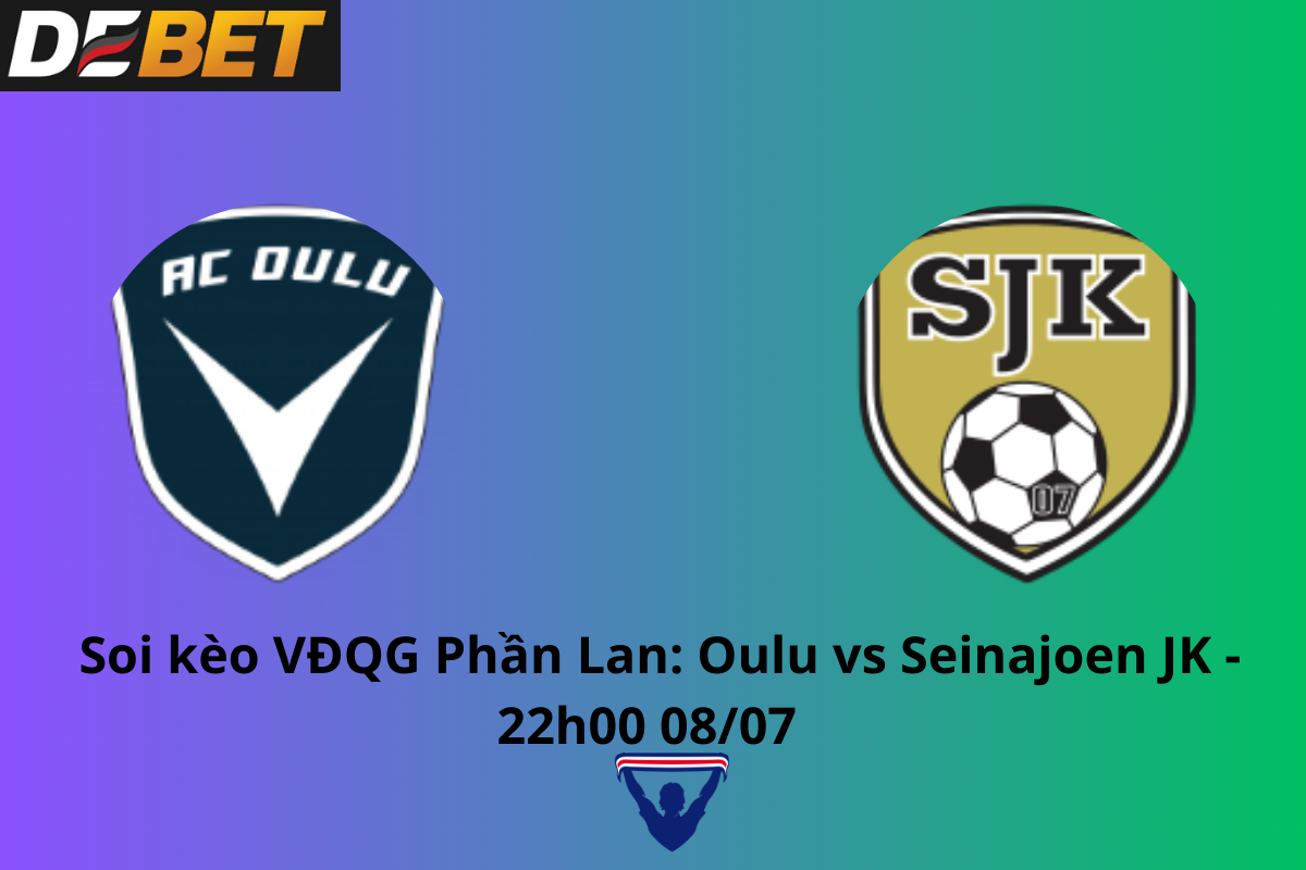 Soi kèo Oulu vs Seinajoen JK 22h00 ngày 08/07/2024 – VĐQG Phần Lan