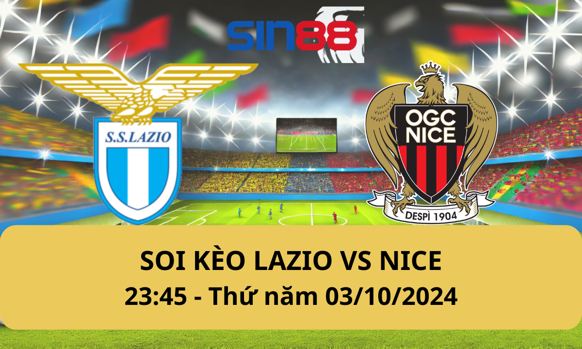 Nhận định bóng đá Lazio - Nice 23h45 ngày 03/10/2024 - Europa League (Kate)
