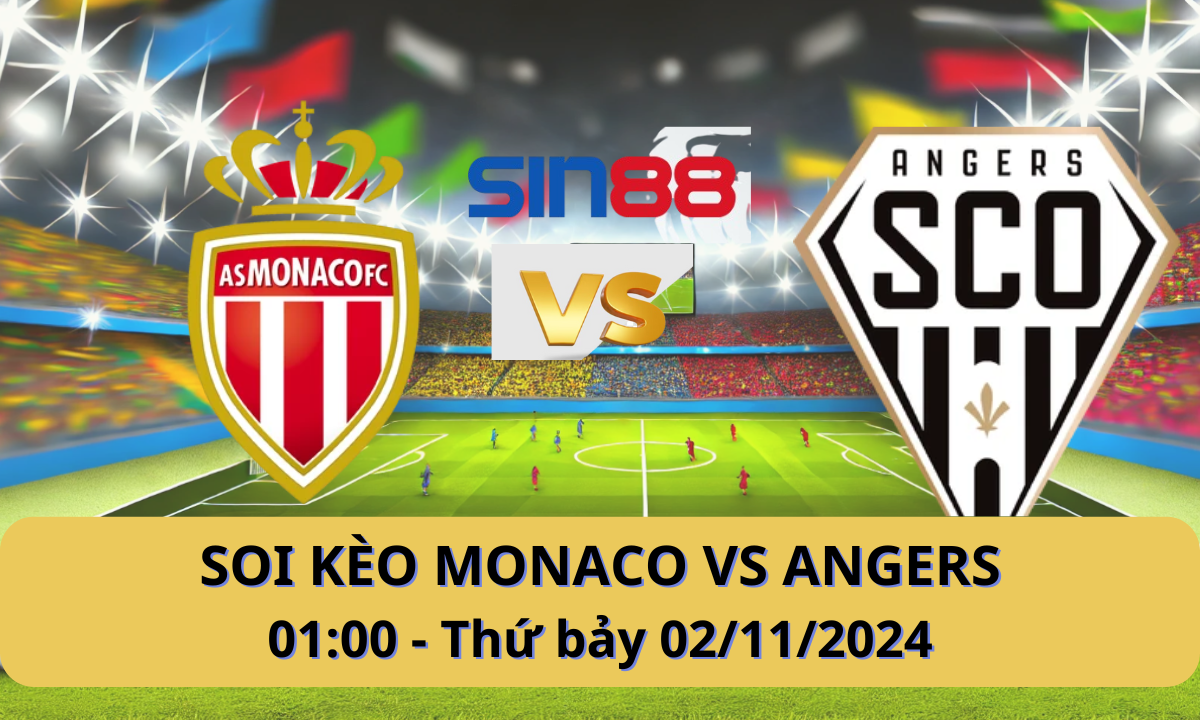 Nhận định bóng đá Monaco - Angers 01h00 ngày 02/11/2024 - Ligue 1 (Kate)