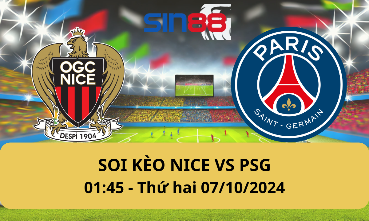 Nhận định bóng đá Nice - PSG 01h45 ngày 07/10/2024 - Ligue 1 (Kate)