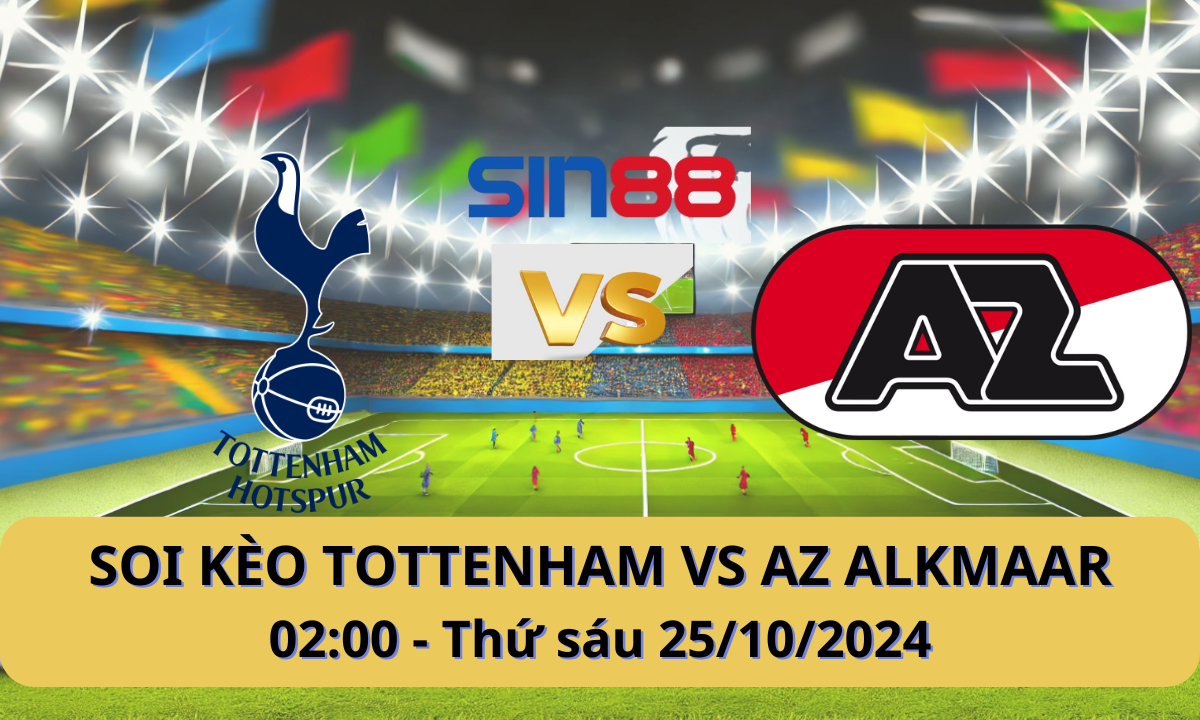 Nhận định bóng đá Tottenham - AZ Alkmaar 02h00 ngày 25/10/2024 - Europa League (Kate)