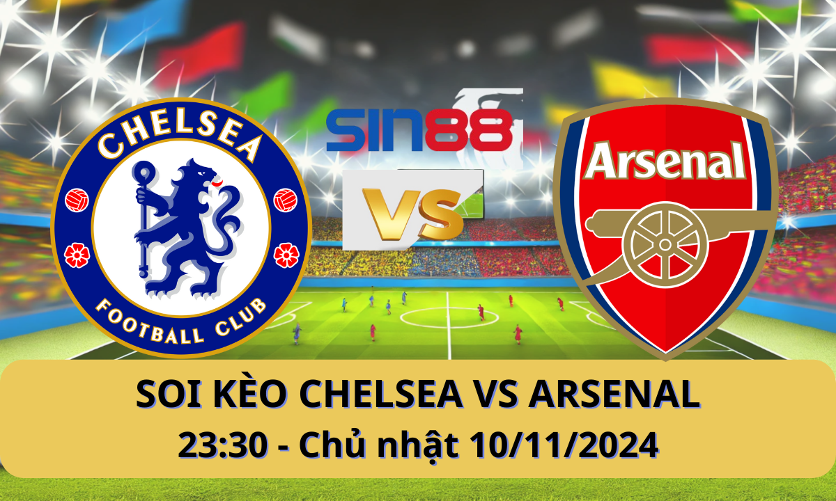 Nhận định bóng đá Chelsea - Arsenal 23h30 ngày 10/11/2024 - Ngoại hạng Anh (Kate)