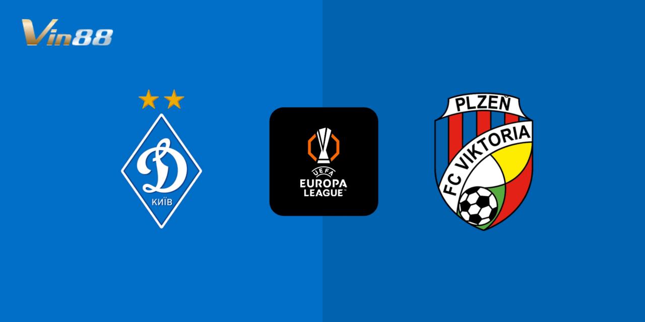 Cuộc so tài quan trọng giữa Dynamo Kyiv và Viktoria Plzeň tại Europa League 2024/25