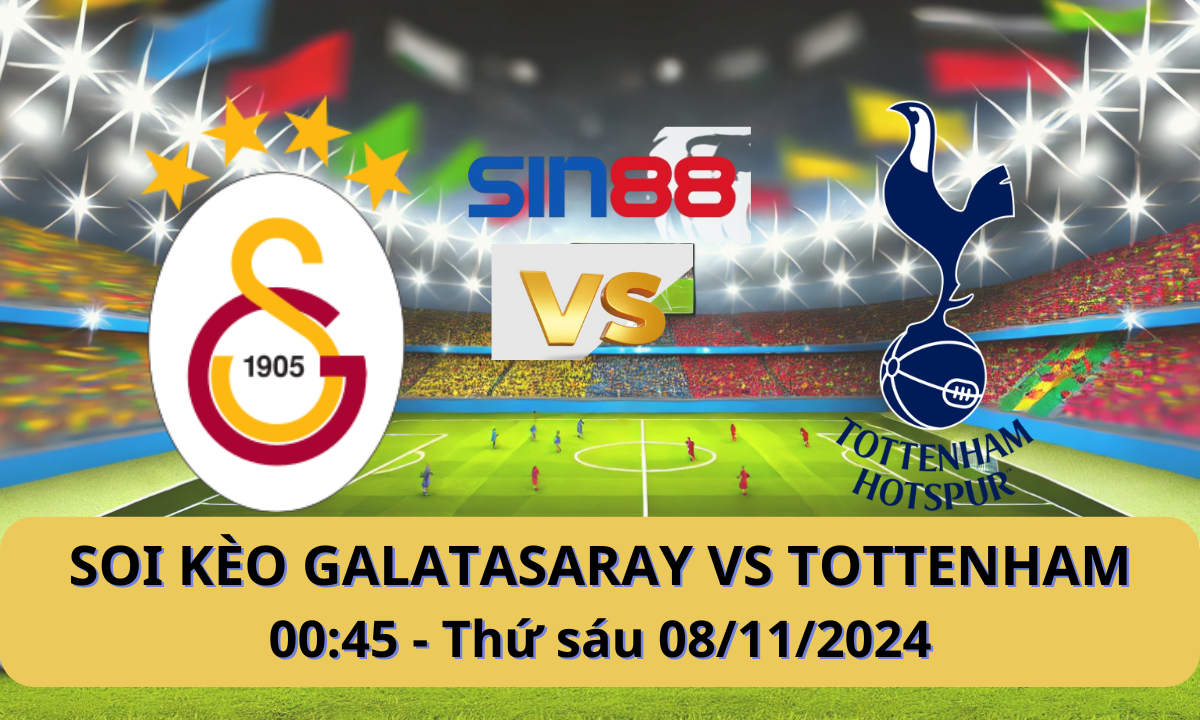 Nhận định bóng đá Galatasaray - Tottenham 00h45 ngày 08/11/2024 - Europa League (Kate)